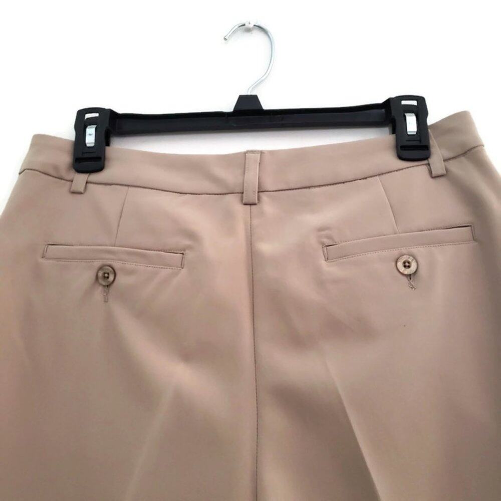 Monterey Club Women's Tan Tailored Bermuda Shorts Size 8 - Picture 4 of 7